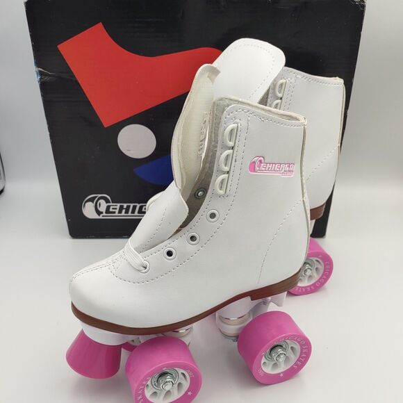 Chicago Skates Girl's Classic Roller Rink Quad Skates Child SZ 10 J ST# CRS1900 - Picture 5 of 16